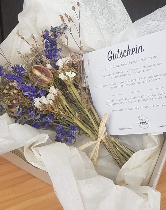 Geschenkabo 3 Sträusse